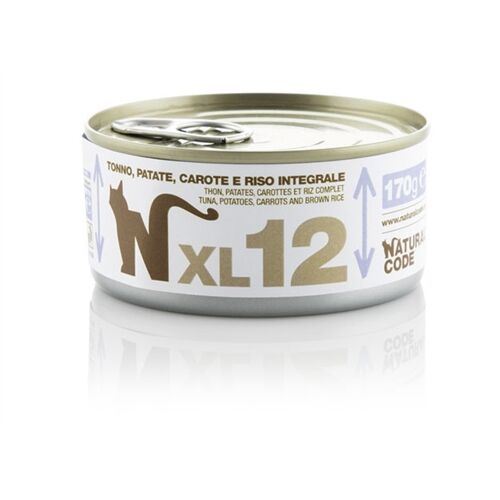 Natural Code XL 170g Tonno, patate , carote e riso