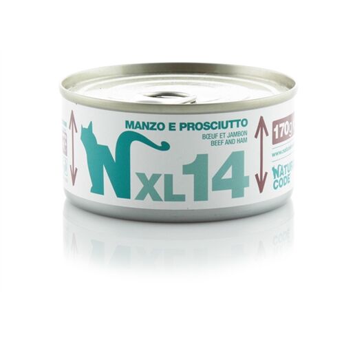 Natural Code XL 170g Manzo e prosciutto