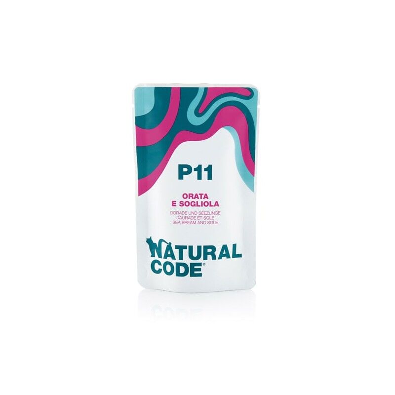 Natural Code Bustine Adult 70g Orata e sogliola