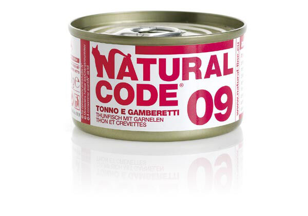 Natural Code Adult 85g Tonno e gamberetti