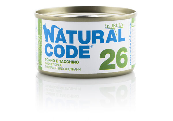 Natural Code Adult 85g Tonno e tacchino