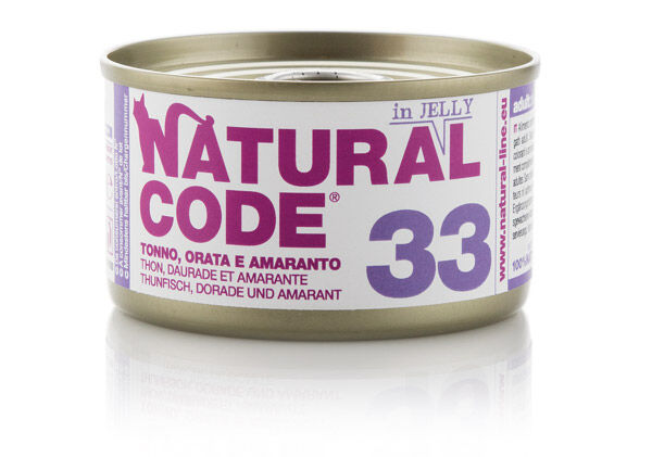 Natural Code Adult 85g Tonno, orata e amaranto