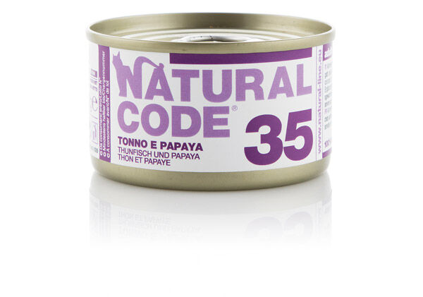 Natural Code Adult 85g Tonno e papaya