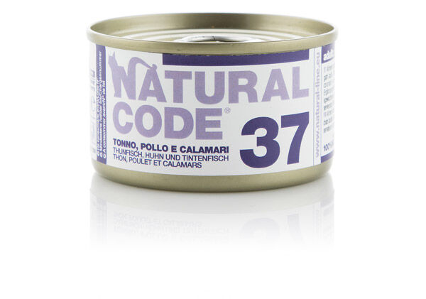 Natural Code Adult 85g Tonno, pollo e calamari
