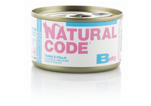Natural Code Baby & Kitten 85g Tonno e pollo - Baby