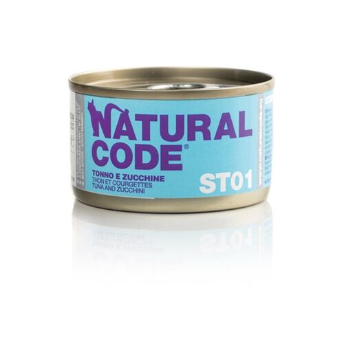 Natural Code Sterilised 85g Tonno e zucchine