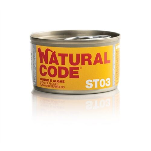 Natural Code Sterilised 85g Tonno e alghe