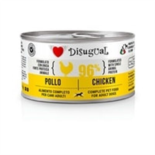 Disugual MonoProtein Small Dog Adult 150g – Alimento Umido Completo Monoproteico per Cani Adulti di Piccola Taglia Pollo