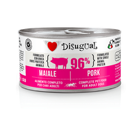 Disugual MonoProtein Small Dog Adult 150g – Alimento Umido Completo Monoproteico per Cani Adulti di Piccola Taglia Maiale