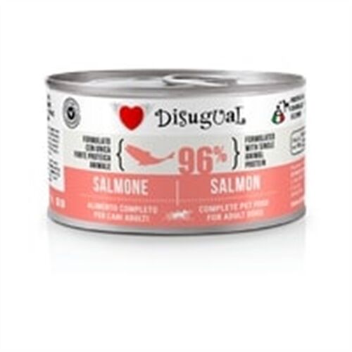 Disugual MonoProtein Small Dog Adult 150g – Alimento Umido Completo Monoproteico per Cani Adulti di Piccola Taglia Salmone