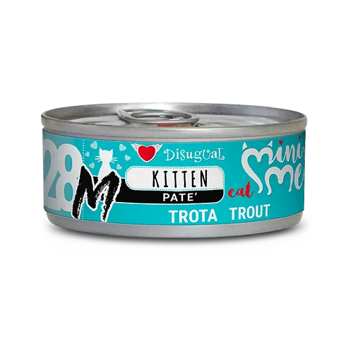Disugual Mini-Me MonoProtein 85g – Alimento Umido Completo Monoproteico in Paté per Gatti