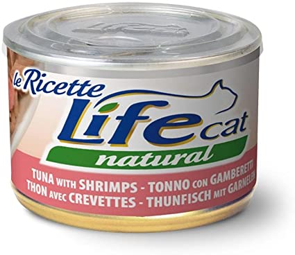 Life Cat Natural Le Ricette 150gr Tonno e gamberetti