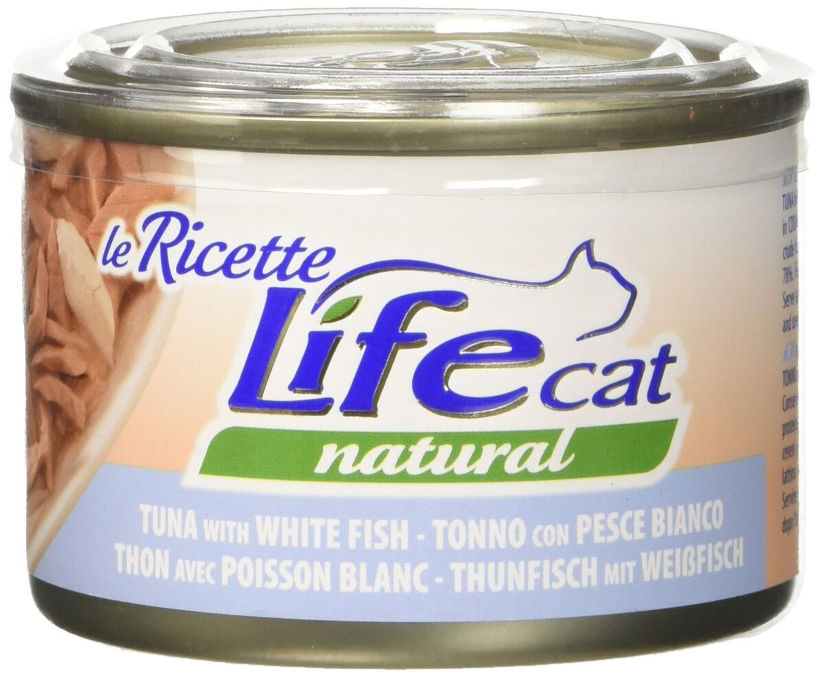 Life Cat Natural Le Ricette 150gr Tonno e pesce bianco