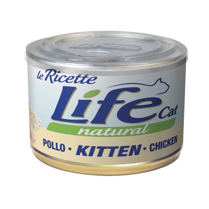 Life Cat Natural Le Ricette 150gr Pollo-Kitten