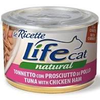 Life Cat Natural Le Ricette 150gr Tonnetto con Prosciutto di Pollo