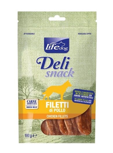 Deli Snack Filetti Essiccati 100g Pollo