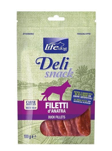 Deli Snack Filetti Essiccati 100g Anatra