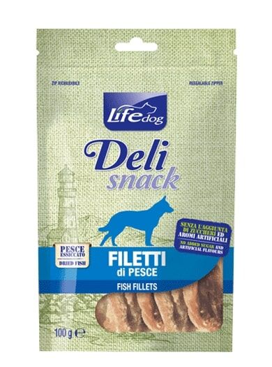 Deli Snack Filetti Essiccati 100g Pesce