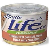 Life Cat Natural Le Ricette 150gr Tonno, Salmone e Carote