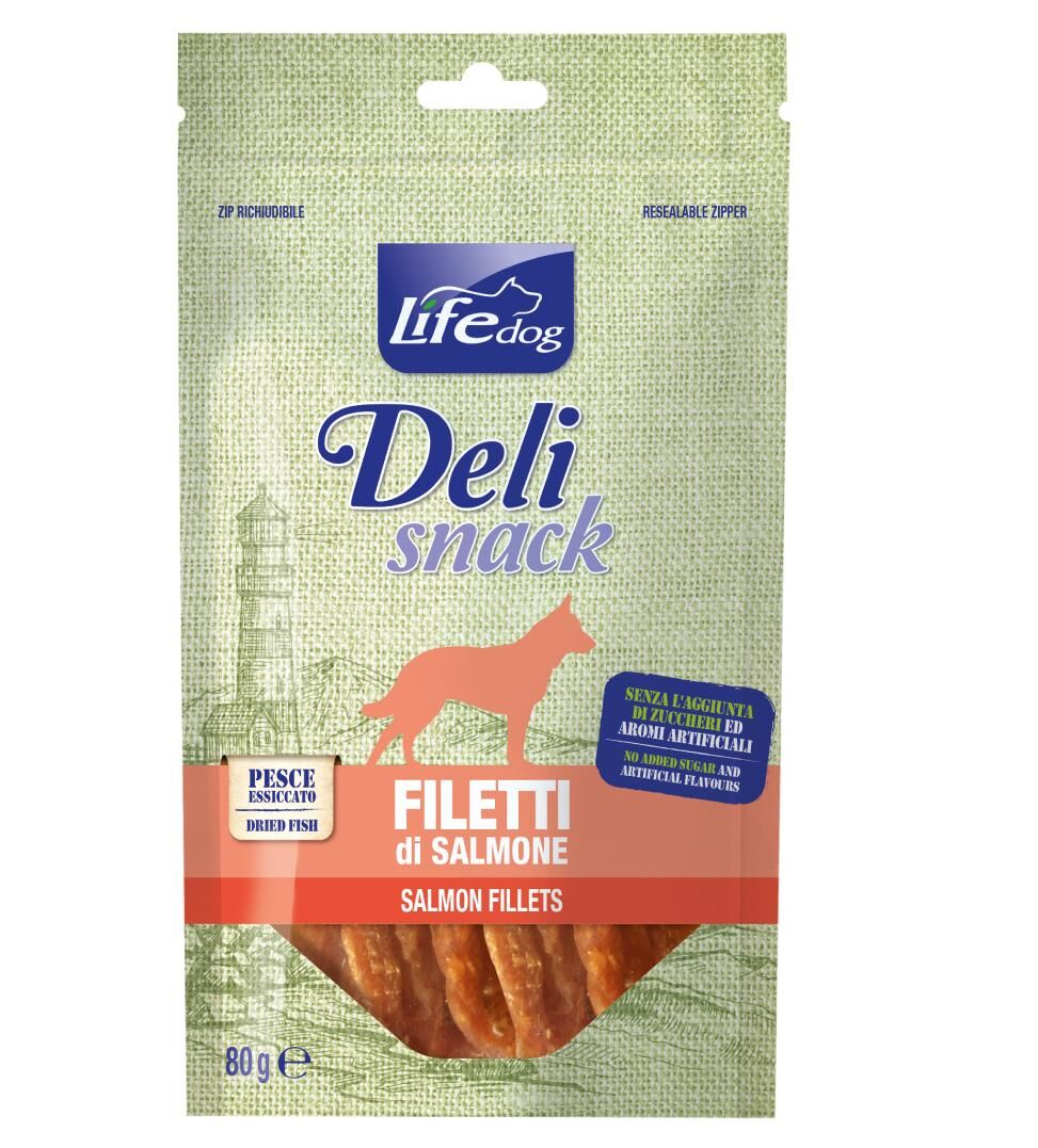 Deli Snack Filetti Essiccati 100g Salmone