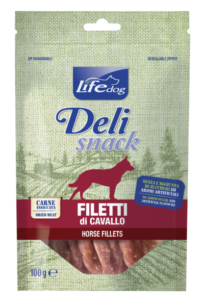 Deli Snack Filetti Essiccati 100g Cavallo