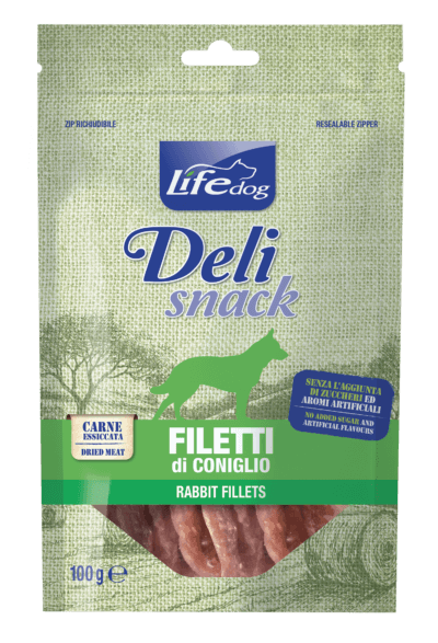 Deli Snack Filetti Essiccati 100g Coniglio