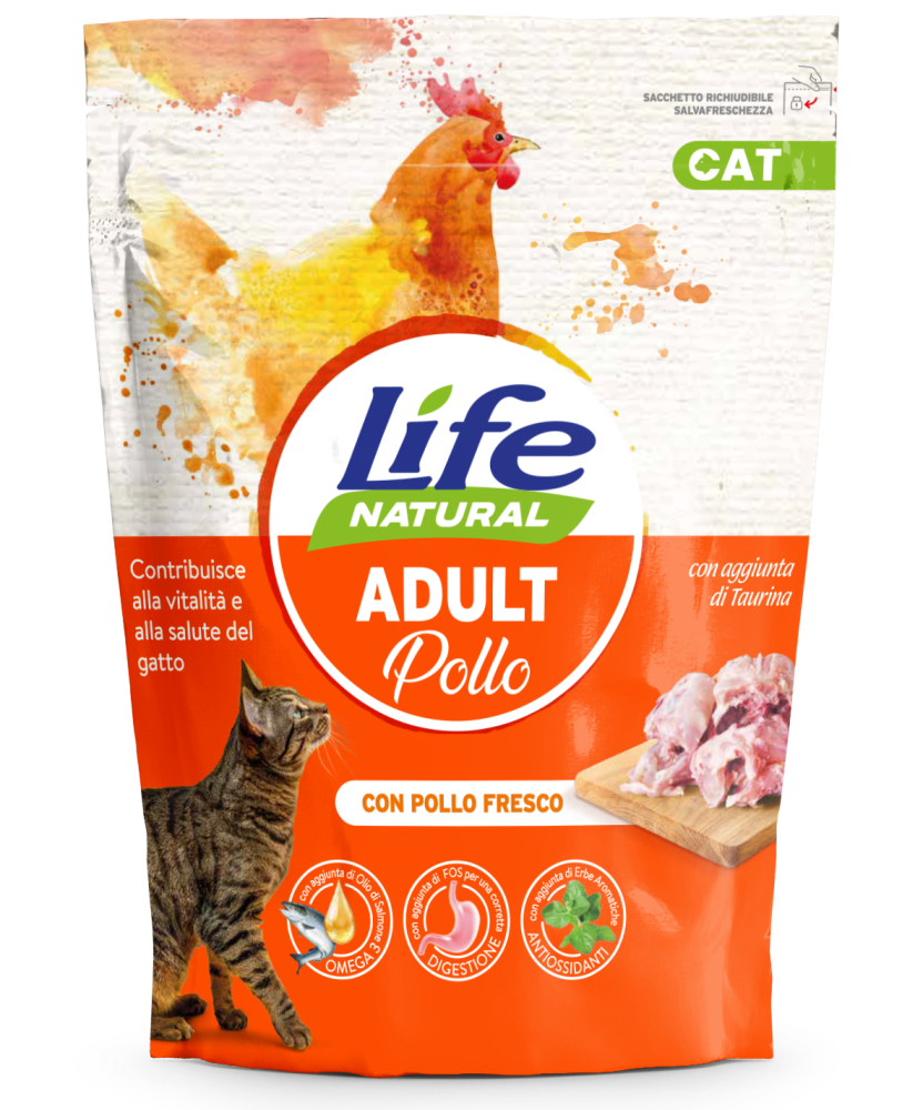 Life Cat Adult Pollo 800g