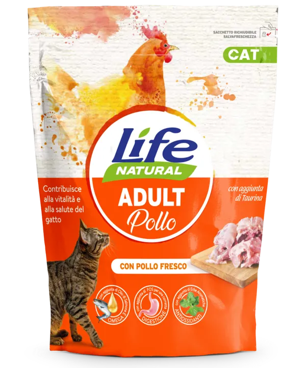 Life Cat Adult Pollo 800g