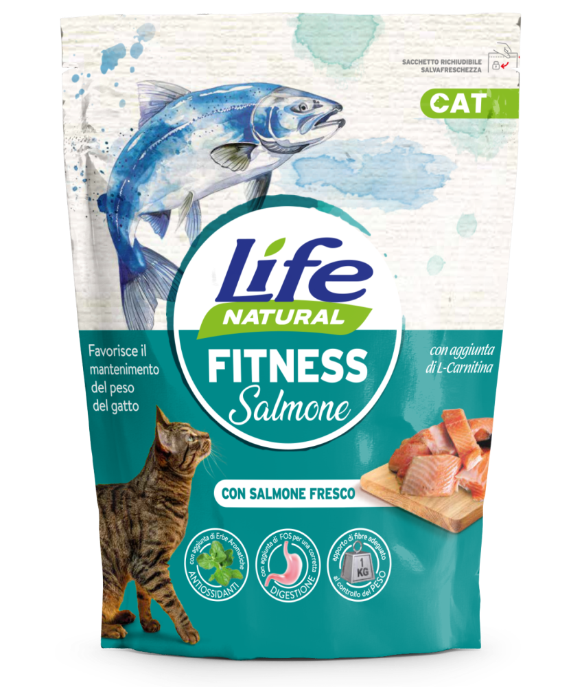 Life Cat Fitness Salmone 800g