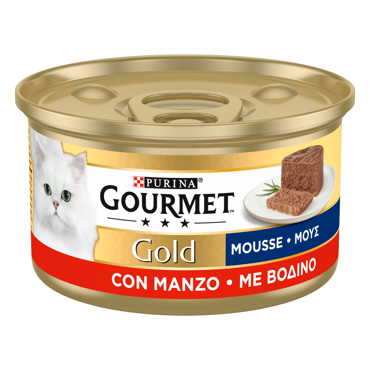 Gourmet Gold Mousse Manzo 85g