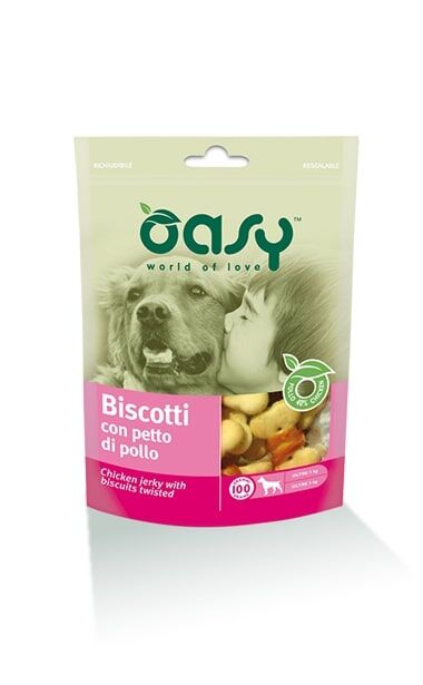Oasy Biscotti con Petto di Pollo 100gr