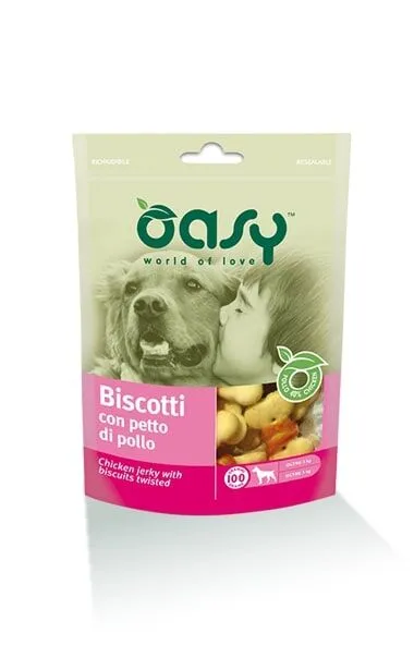 Oasy Biscotti con Petto di Pollo 100gr