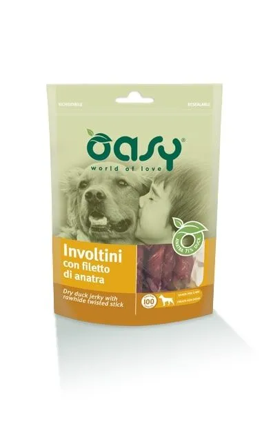 Oasy Involtini con Filetto Di Anatra 100gr