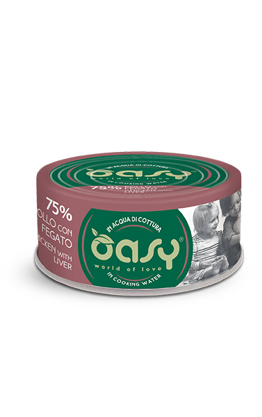 Oasy More Love Lattina 70g Pollo con Fegato
