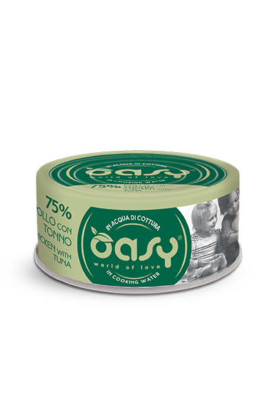 Oasy More Love Lattina 70g Pollo con Tonno