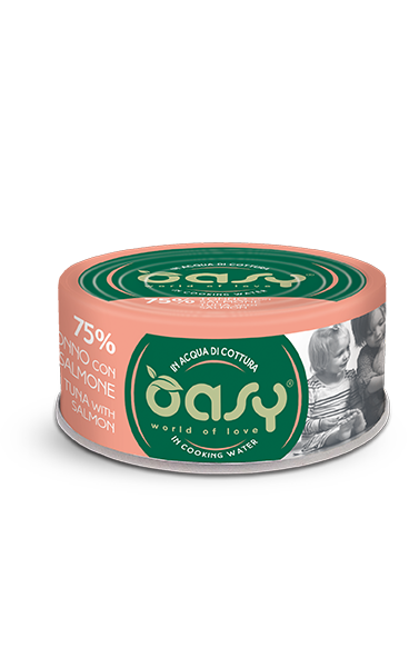 Oasy More Love Lattina 70g Tonno con salmone