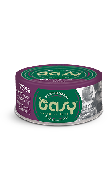 Oasy More Love Lattina 70g Tonno con Sardine