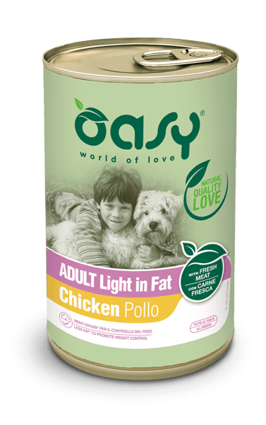 Oasy Life Stage Patè 400gr Pollo - Light in Fat