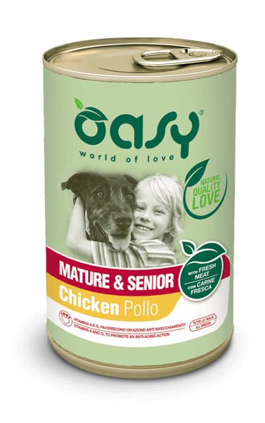 Oasy Life Stage Patè 400gr Pollo - Mature&Senior