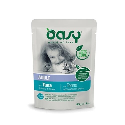 Oasy Bocconcini in Salsa 85g Tonno - Adult