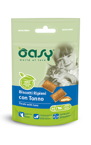 Oasy Biscotti Ripieni 60g Tonno
