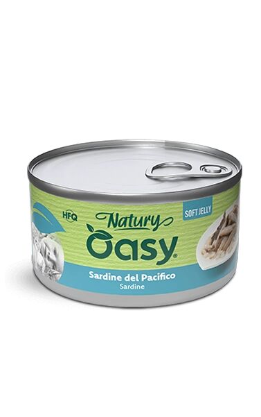 Oasy Natury Soft Jelly Lattina 85g Sardine