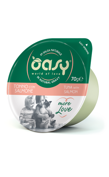 Oasy More Love Cup 70g Tonno con salmone