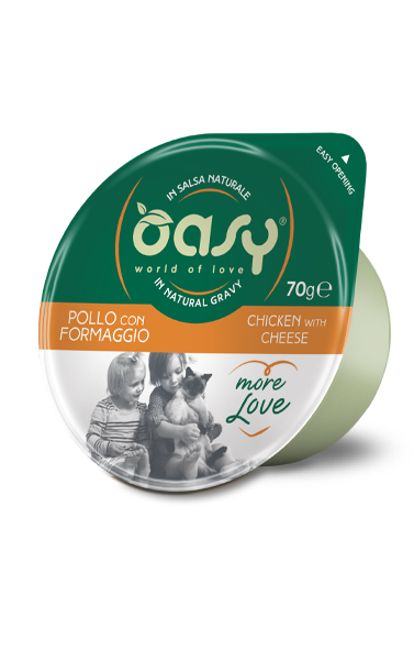 Oasy More Love Cup 70g Pollo con formaggio