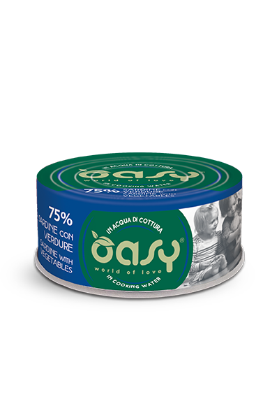Oasy More Love Lattina 70g Sardine con Verdure