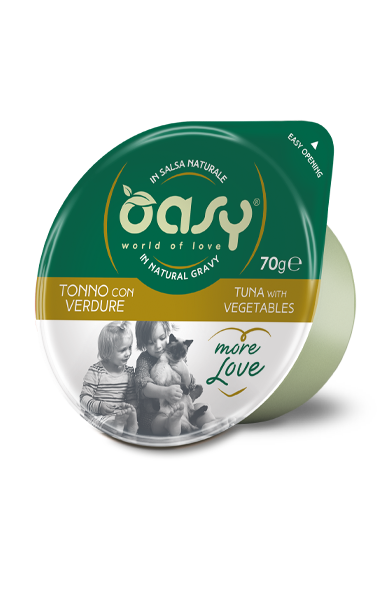 Oasy More Love Cup 70g Tonno con Verdure