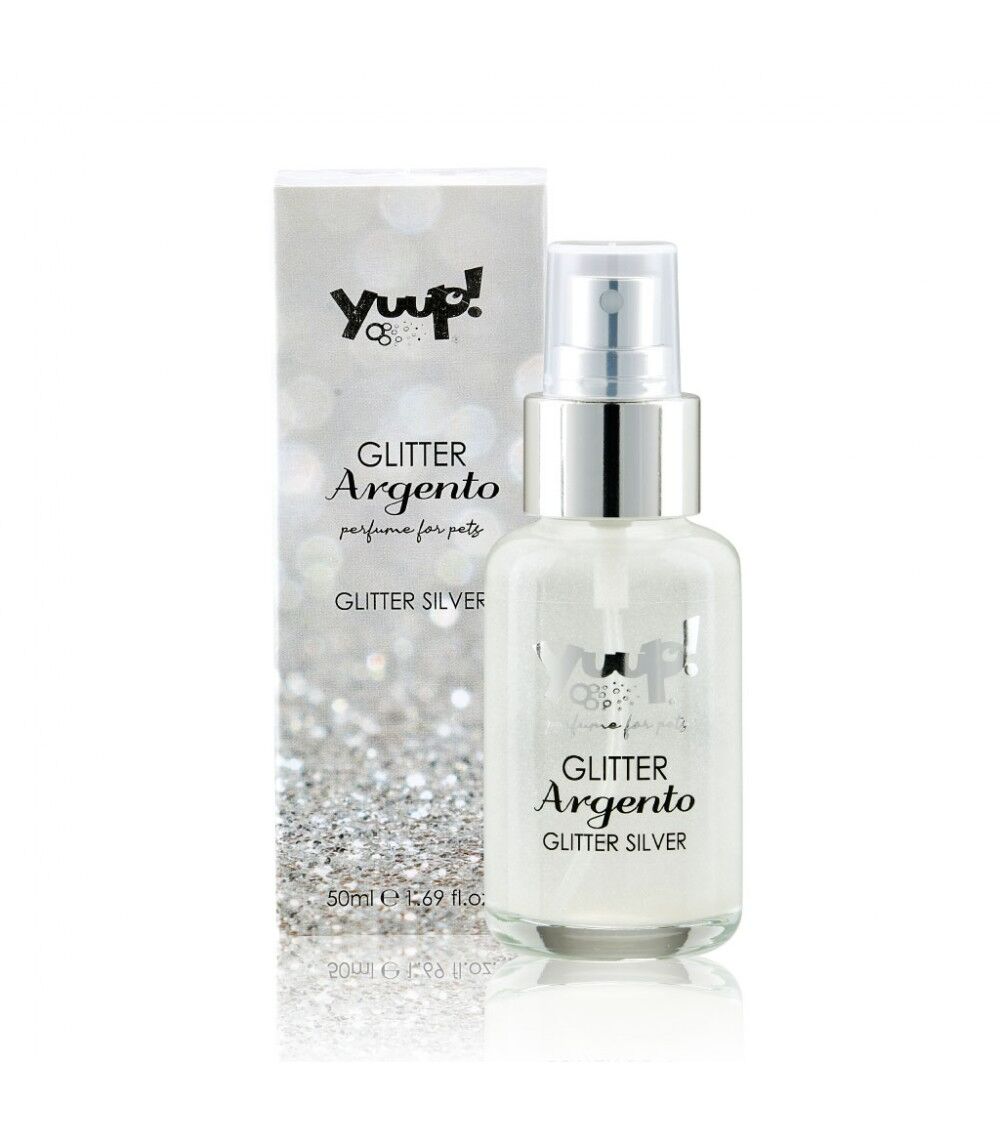 Yuup Glitter Argento Fashion 50ml per Cani e Gatti