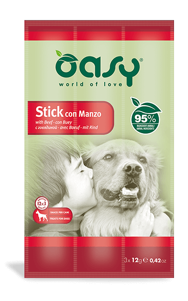 Oasy Stick 3x12g Manzo