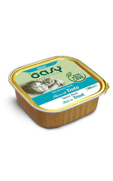 Oasy Delizioso Paté 100gr Trota - Adult