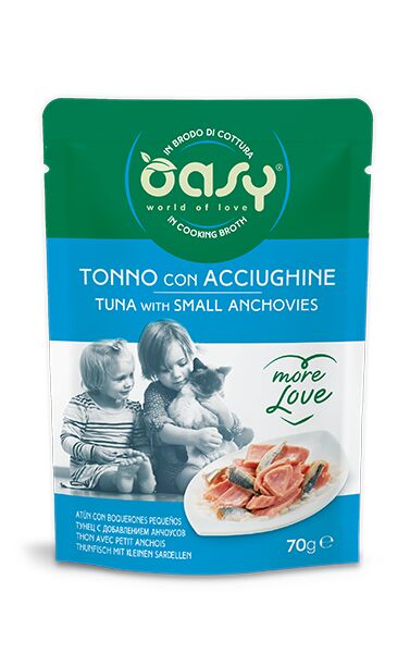 Oasy More Love 70g Tonno con Acciughe
